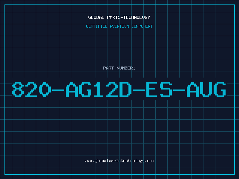 Aviation Part 820-AG12D-ES-AUG