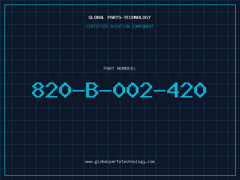 Aviation Part 820-B-002-420