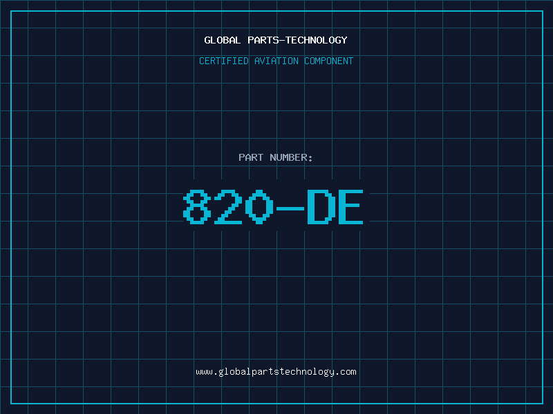 Aviation Part 820-DE