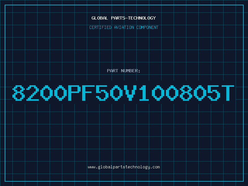 Aviation Part 8200PF50V100805T
