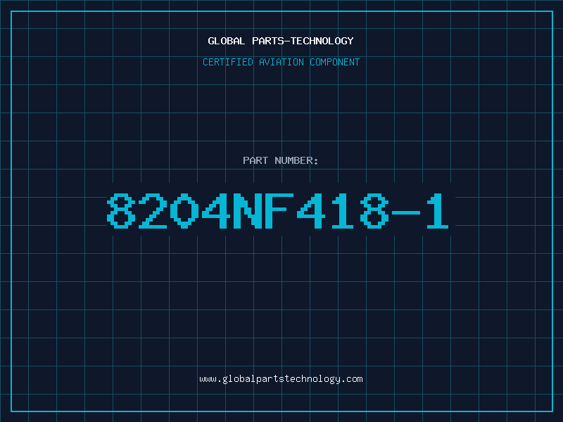 Aviation Part 8204NF418-1