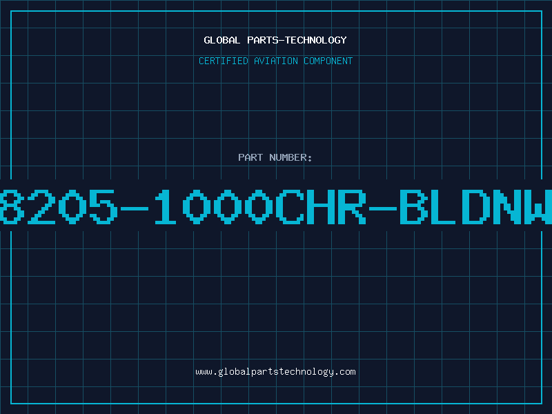 Aviation Part 8205-1000CHR-BLDNW
