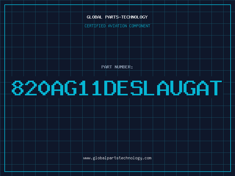 Aviation Part 820AG11DESLAUGAT
