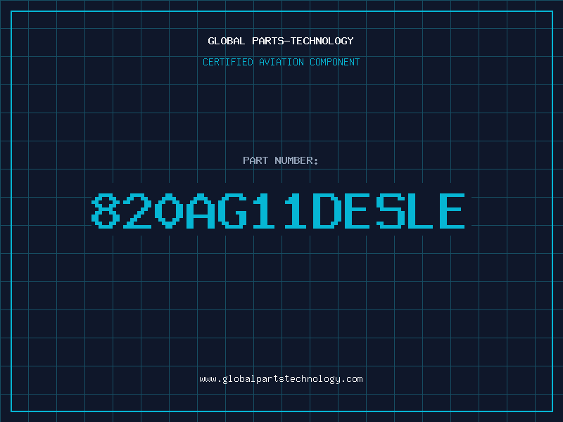 Aviation Part 820AG11DESLE