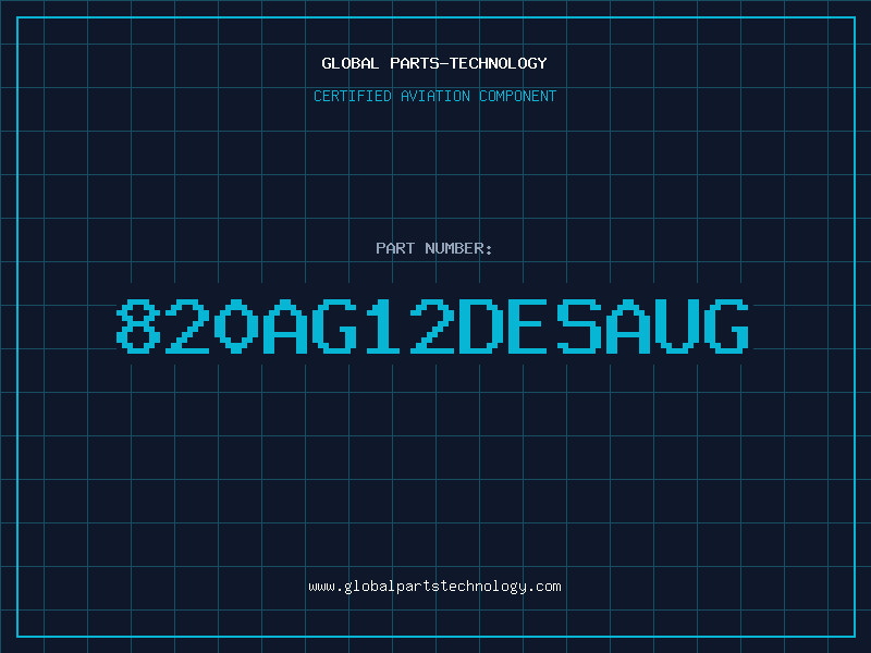 Aviation Part 820AG12DESAUG