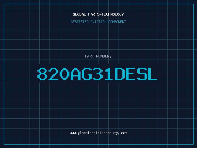 Aviation Part 820AG31DESL