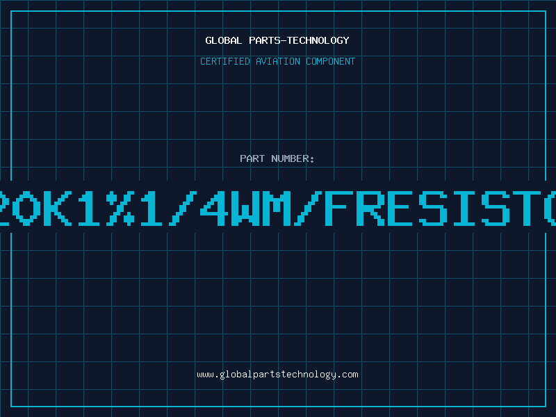 Aviation Part 820K1%1/4WM/FRESISTOR