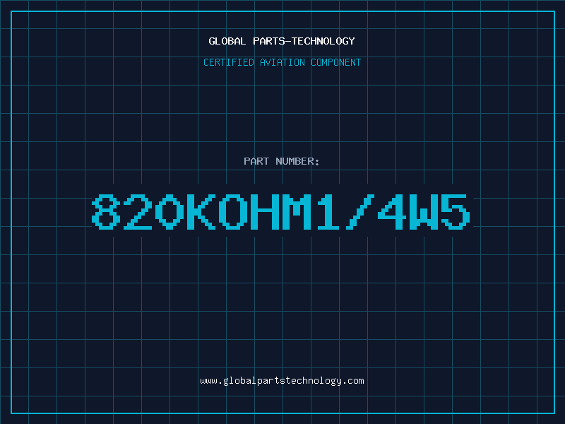 Aviation Part 820KOHM1/4W5