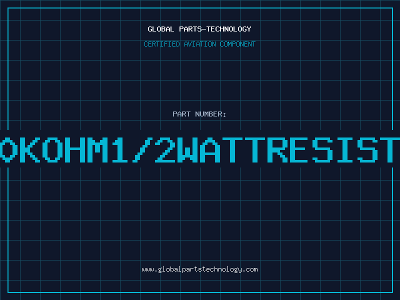 Aviation Part 820KOhm1/2WattResistor