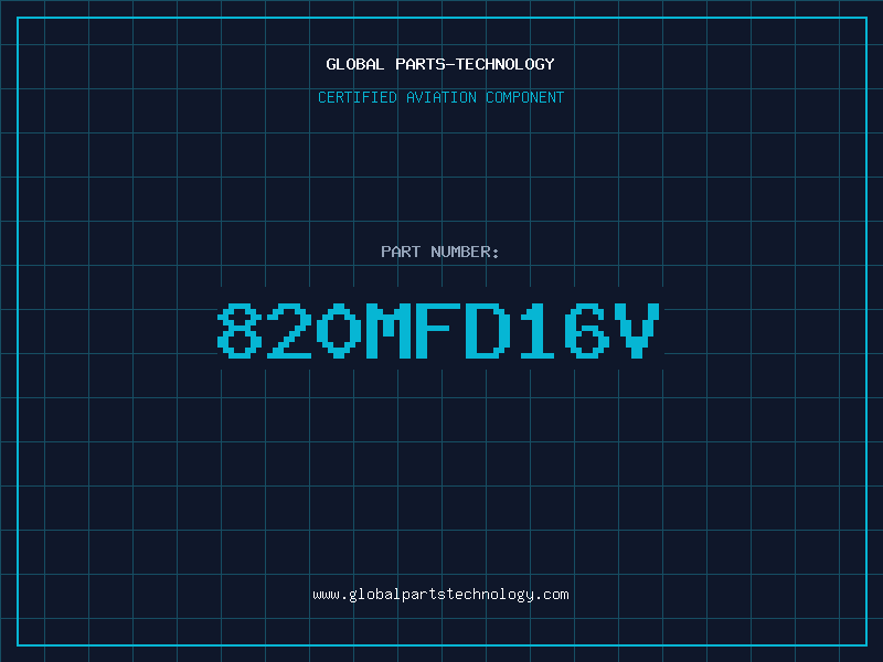 Aviation Part 820MFD16V