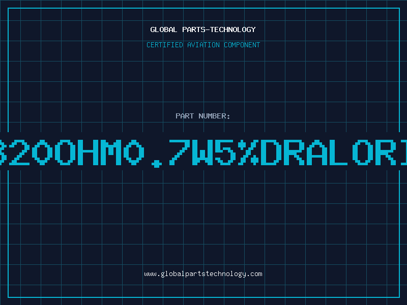 Aviation Part 820OHM0.7W5%DRALORI