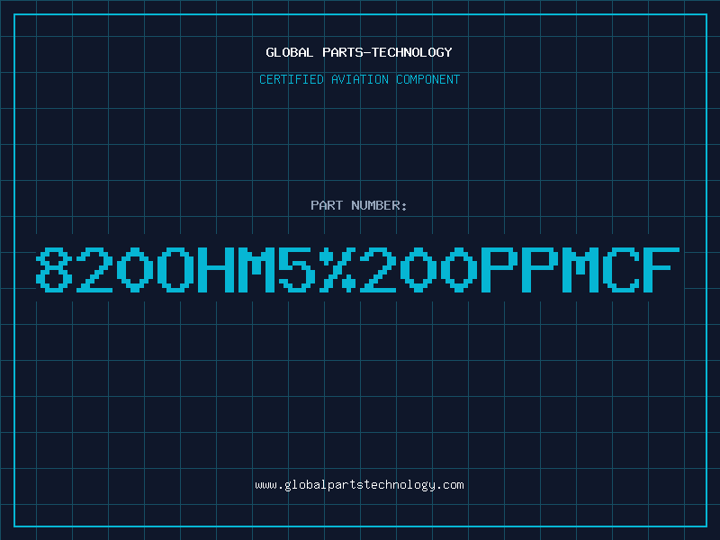 Aviation Part 820Ohm5%200PPMCF