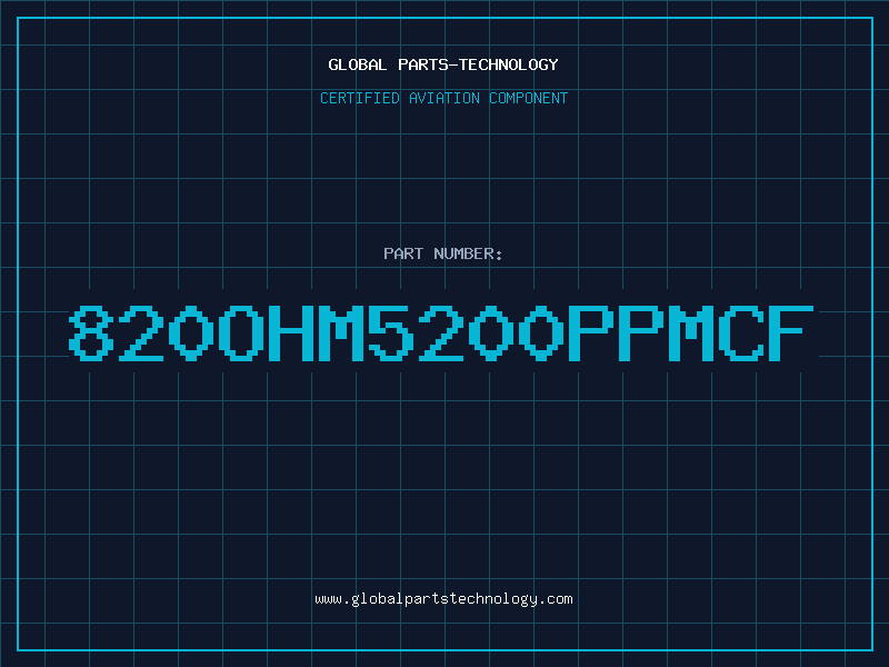 Aviation Part 820Ohm5200PPMCF