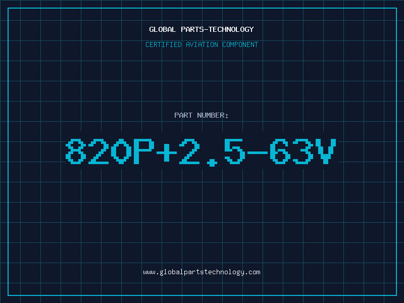 Aviation Part 820P+2.5-63V