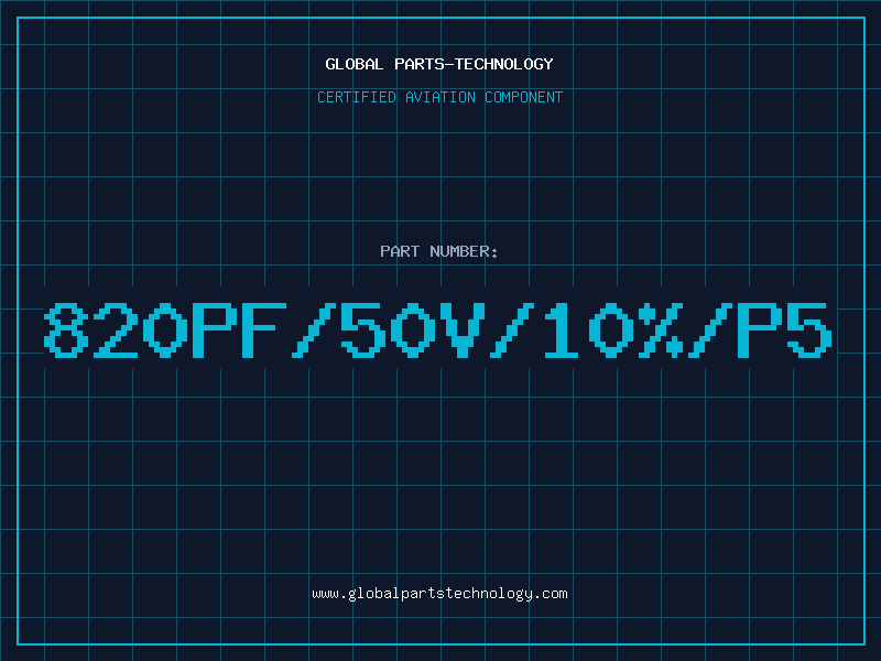 Aviation Part 820PF/50V/10%/P5
