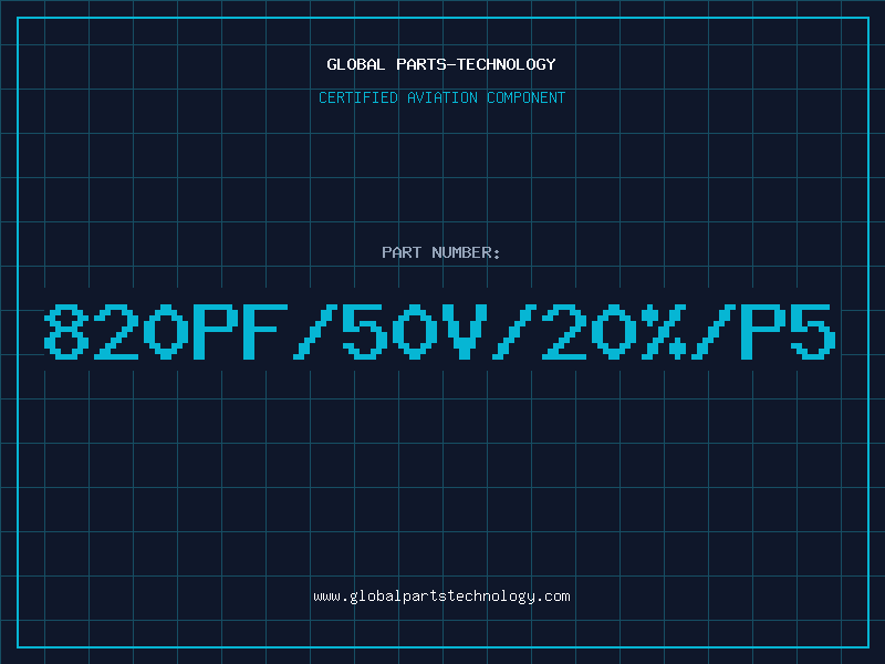Aviation Part 820PF/50V/20%/P5