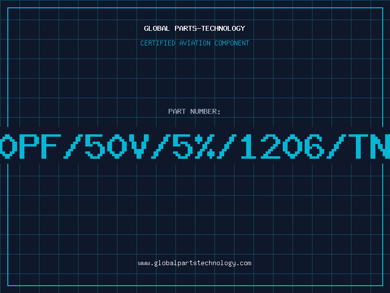 Aviation Part 820PF/50V/5%/1206/TNPO
