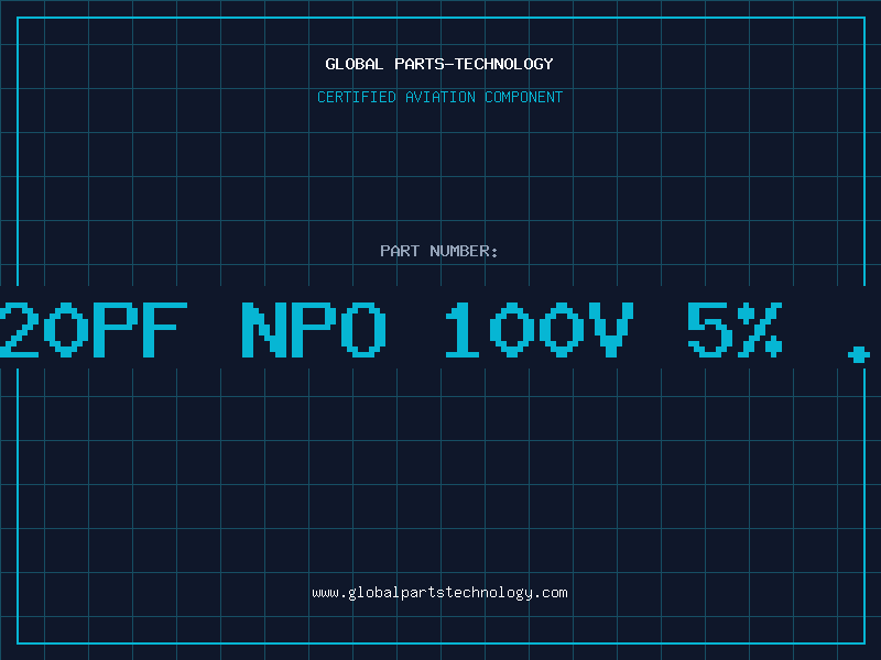 Aviation Part 820PF NPO 100V 5% .1
