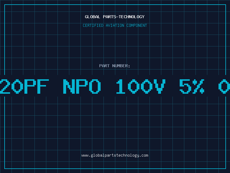 Aviation Part 820PF NPO 100V 5% 08
