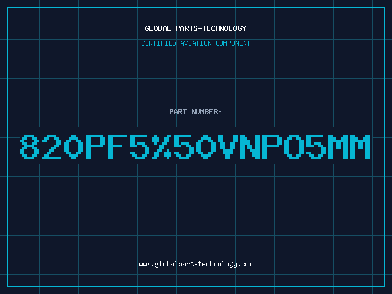 Aviation Part 820PF5%50VNPO5MM
