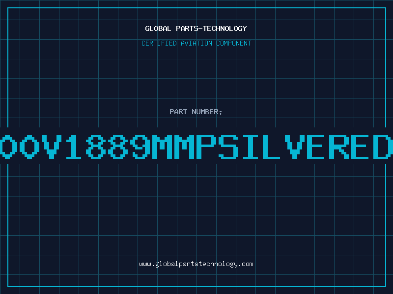 Aviation Part 820PF500V1889MMPSILVEREDMICACA