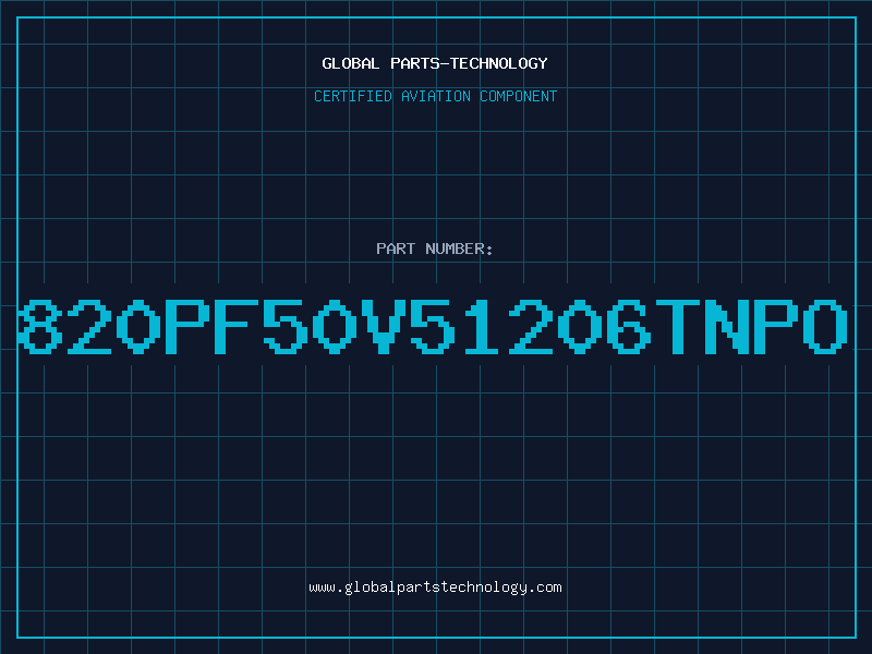 Aviation Part 820PF50V51206TNPO