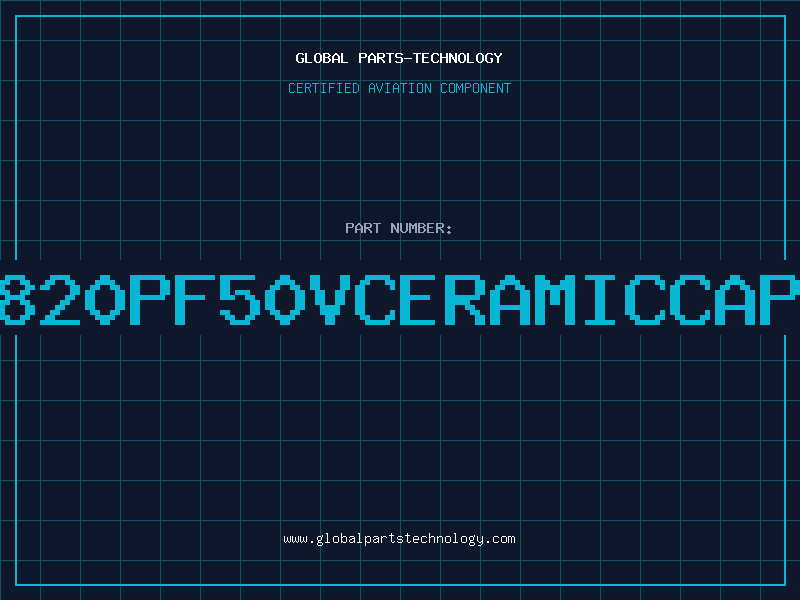 Aviation Part 820PF50VCERAMICCAP