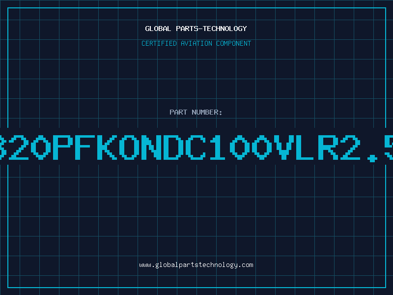 Aviation Part 820PFKONDC100VLR2.5