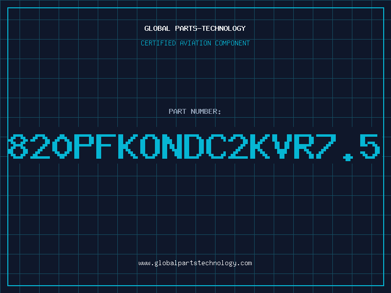 Aviation Part 820PFKONDC2KVR7.5