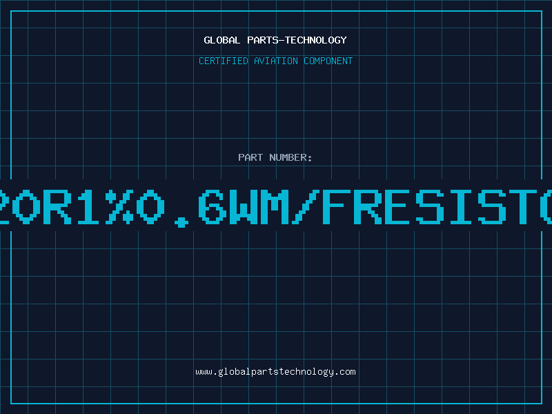 Aviation Part 820R1%0.6WM/FRESISTOR
