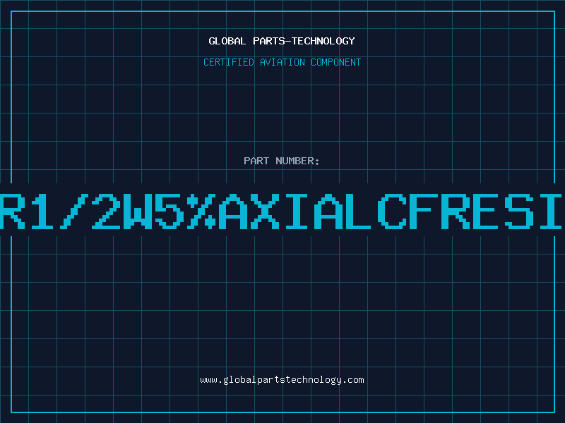 Aviation Part 820R1/2W5%AXIALCFRESISTO