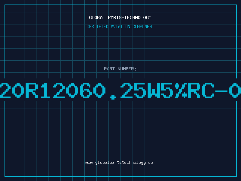 Aviation Part 820R12060.25W5%RC-01