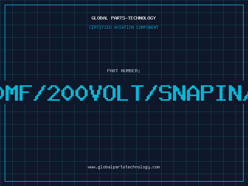 Aviation Part 820mf/200Volt/SnapIn/85