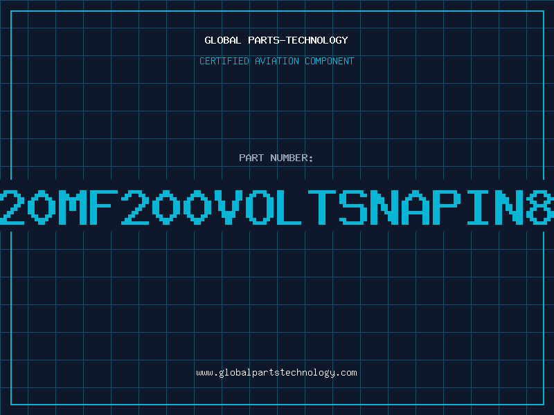 Aviation Part 820mf200VoltSnapIn85