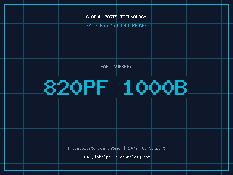 Aviation Part 820pF 1000B