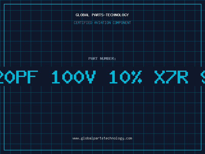 Aviation Part 820pF 100V 10% X7R 96