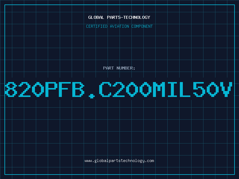 Aviation Part 820pFB.C200MIL50V