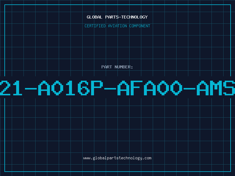 Aviation Part 821-A016P-AFA00-AMSP