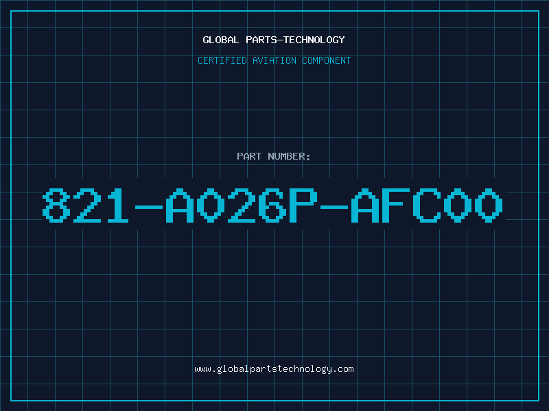 Aviation Part 821-A026P-AFC00