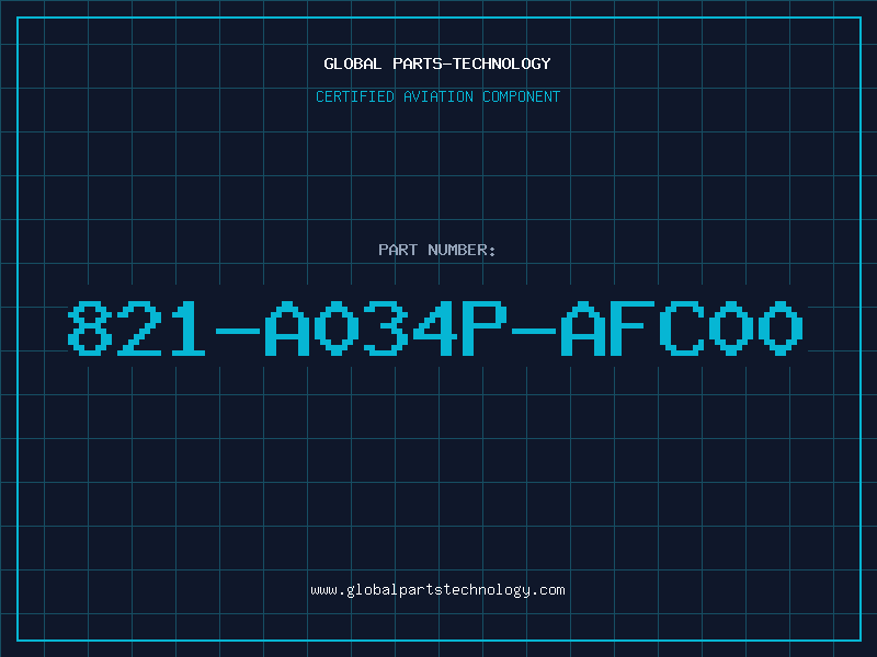 Aviation Part 821-A034P-AFC00
