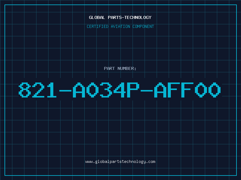 Aviation Part 821-A034P-AFF00