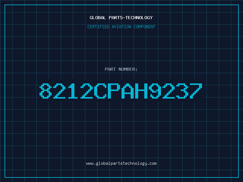 Aviation Part 8212CPAH9237