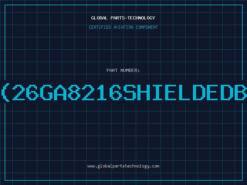 Aviation Part 8216(26GA8216SHIELDEDBLACK