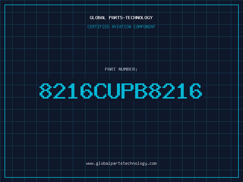 Aviation Part 8216CUPB8216