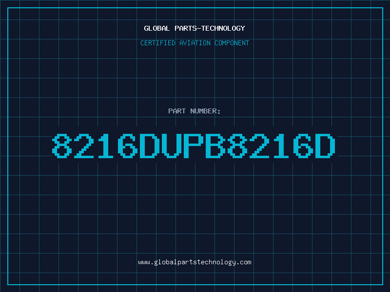 Aviation Part 8216DUPB8216D