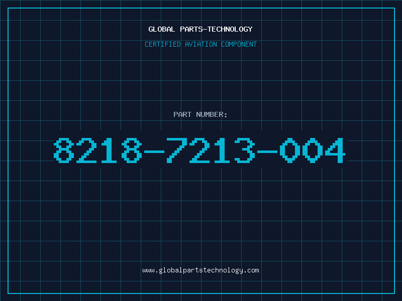 Aviation Part 8218-7213-004