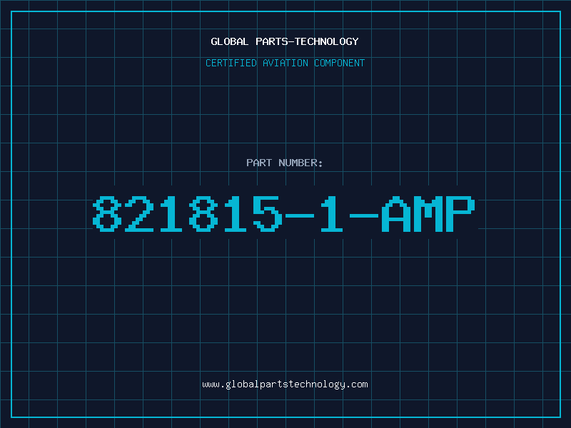 Aviation Part 821815-1-AMP