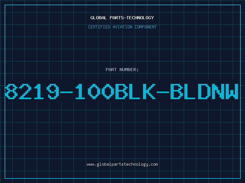 Aviation Part 8219-100BLK-BLDNW