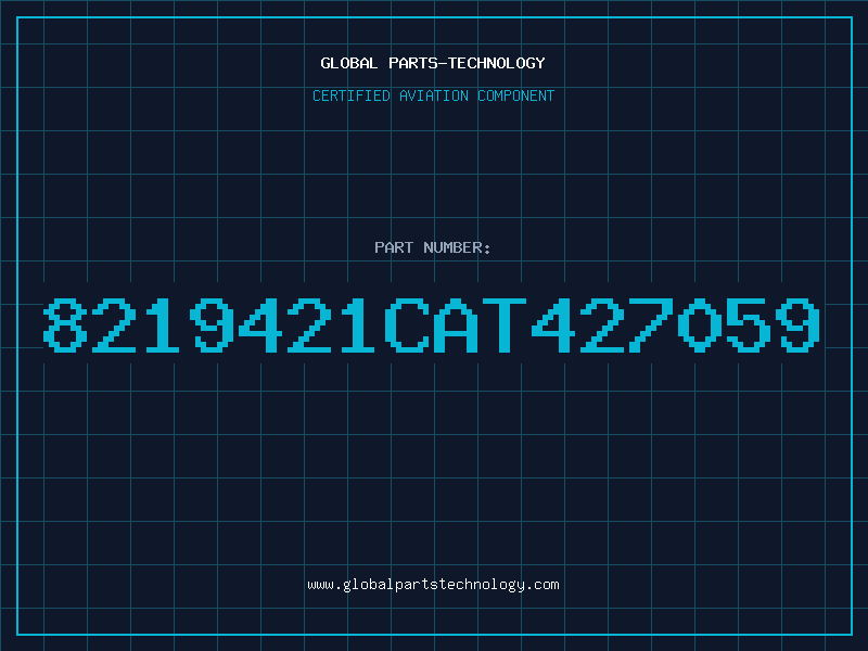 Aviation Part 8219421Cat427059