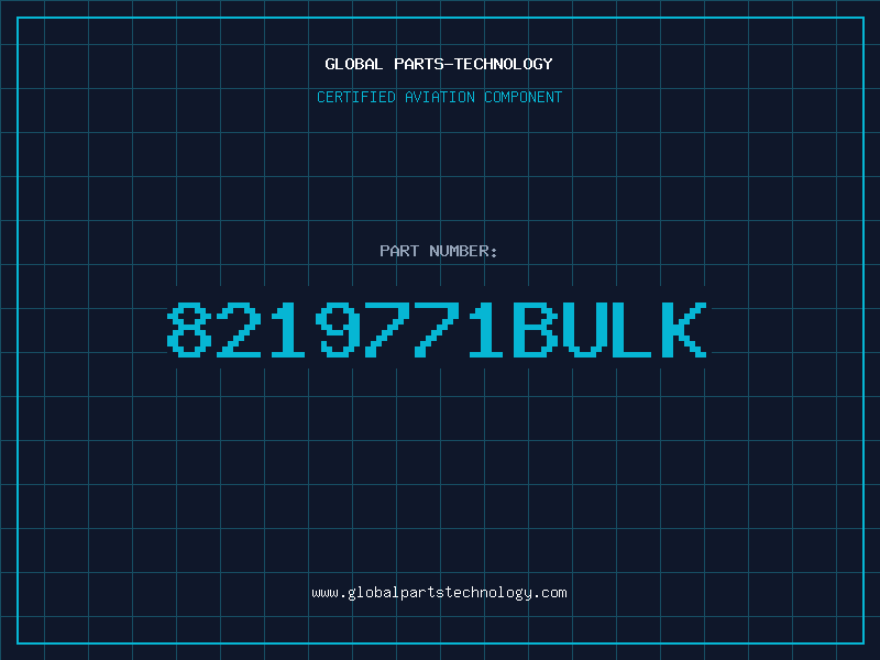 Aviation Part 8219771BULK